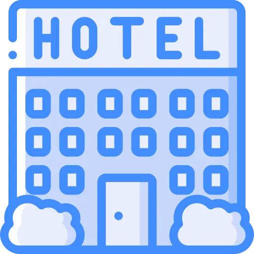 Ilustrasi hotel untuk staycation