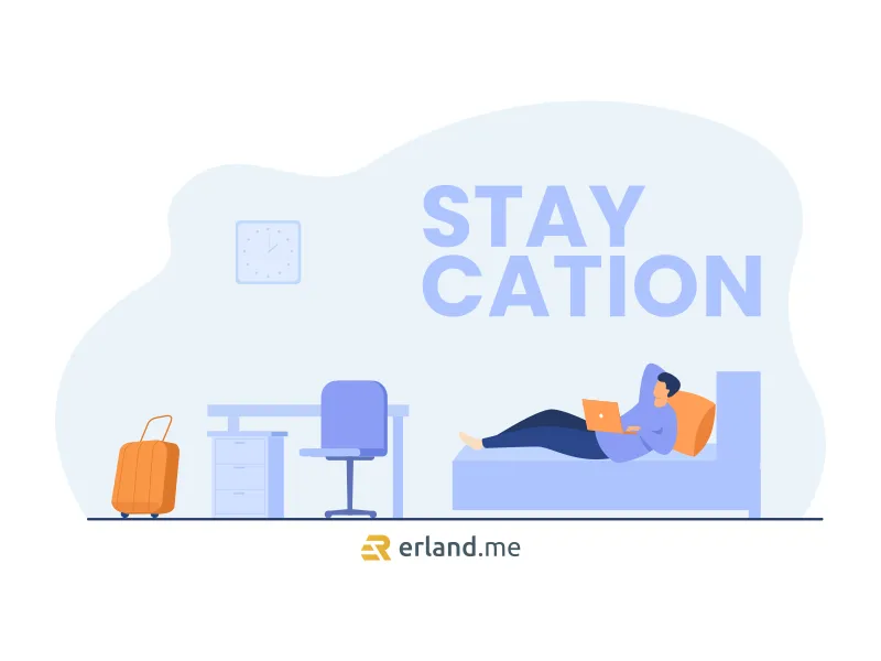 Ilustrasi staycation