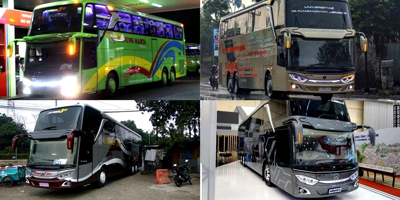 5 Type Jenis  Bus  Yang Ada Di Indonesia erland me