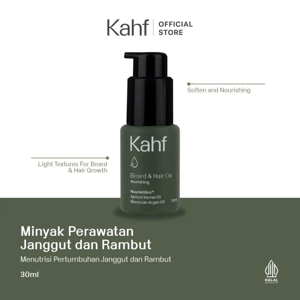 kahf nourishing beard hair oil